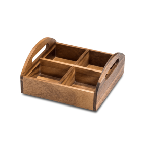 4 Compartment Snack Tray