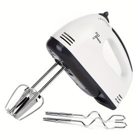 7 Speeds Electric Hand Mixer; Kitchen Portable Powerful Handheld; Egg Beater; Small Whipping Cream Mixer