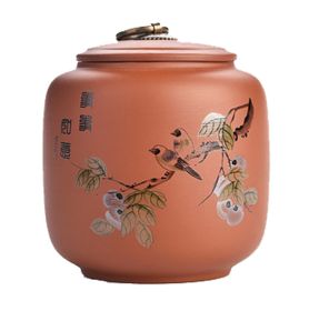 Ceramic Tea Canister Spice Jar Exquisite Tea Caddy