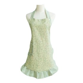 Restaurant/Kitchen/Cafe/Bakery Fashion Ruffle Backless Vintage Apron