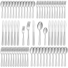 Silverware Set for 12, 60 Pieces Stainless Steel Flatware, Include Fork Knife Spoon Set, Mirror Polished, Dishwasher Safe