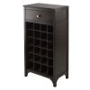 Ancona Modular Wine Cabinet with One Drawer & 24-Bottle Compartments