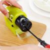 1pc Kitchen Electric Knife Sharpener Multifunctional Knives Scissors Cordless Motorized High-Speed Sharpening System Tool