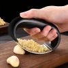 1pc, Stainless Steel Garlic Press, Manual