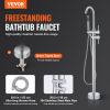 VEVOR Freestanding Faucet Floor Mount Two Water Modes 360¬∞ for Bathing or Kitchen Food Prep Area