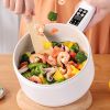 1pc Multi Function Mini Electric Cooker Small Electric Frying Pan With Steamer