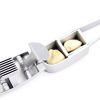 Kitchen Garlic Press & Slicer 2 in 1 - Aluminium  with Slicing and Mincing