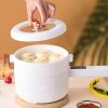 1pc Multi Function Mini Electric Cooker Small Electric Frying Pan With Steamer