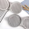 1 Set Of Aluminum Alloy Burger Press Patty Maker; Round Non-stick Tool Kitchen Gadget