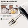 7 Speeds Electric Hand Mixer; Kitchen Portable Powerful Handheld; Egg Beater; Small Whipping Cream Mixer