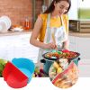 Silicone Slow Cooker Partition Divider Slow Cooker Silicone round