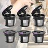 6 Packs Reusable K Cups For Keurig, 2.0 1.0 BPA 20.8in/1.5in 0.18lb