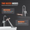 VEVOR Freestanding Faucet Floor Mount Two Water Modes 360¬∞ for Bathing or Kitchen Food Prep Area