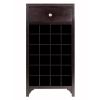 Ancona Modular Wine Cabinet with One Drawer & 24-Bottle Compartments