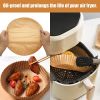 Air Fryer Disposable Paper 100 Pcs Round Non-Stick, Oil-proof Parchment Paper for Fryer Basket or Microwave Oven