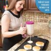 Pancake Batter Dispenser - Kitchen Must Have Tool for Perfect Pancakes, Cupcake, Waffle, Muffin Mix, Crepe & Cake