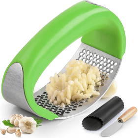 Garlic Press Rocker Set (Color: GRN)