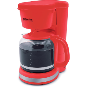 Better Chef 12 Cup Pause 'n Serve Coffee Maker (Color: Red)