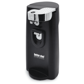 Better Chef Deluxe Tall 3-in-1 Electric Can Opener (Color: Black)