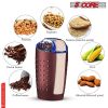 5 Core Coffee Grinder, 85 Gram Or 3 Ounces / 12 Cup Capacity, One-Touch Automatic Electric Bean Spice Grinding Machine