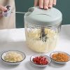 900ML Manual Meat Mincer Garlic Chopper Mini Food Processor Kitchen Cooking Accessories Gadgets