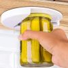 Creative Jar Bottle Opener Under The Cabinet Self-adhesive Top Lid Remover Easy to Use