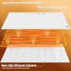 Silicone Electric Roll Up Heating Tray, Mat Food Warmer Portable Hot Plate