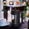 French Press Coffee Maker, Heat Resistant Thickened Glass Coffee Press, 100% BPA Free Prensa Francesa